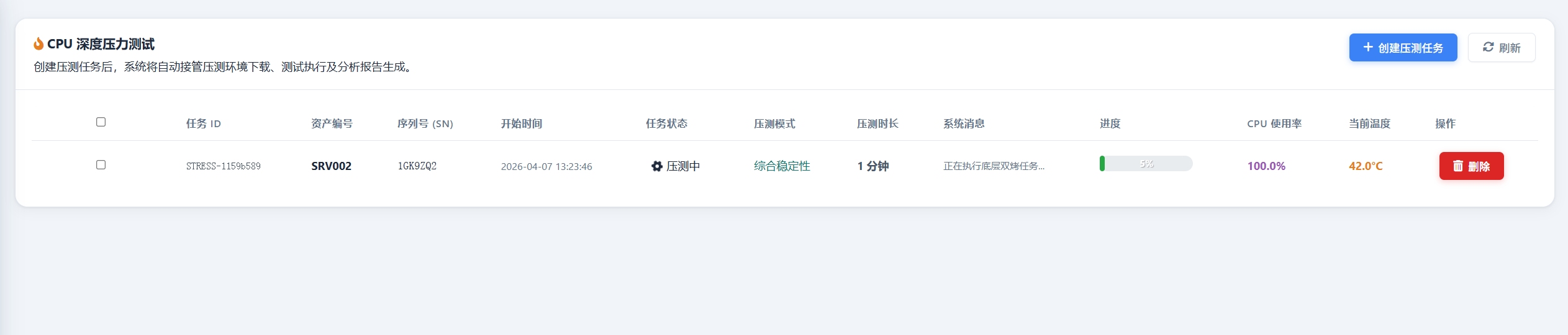 压测状态监控与日志